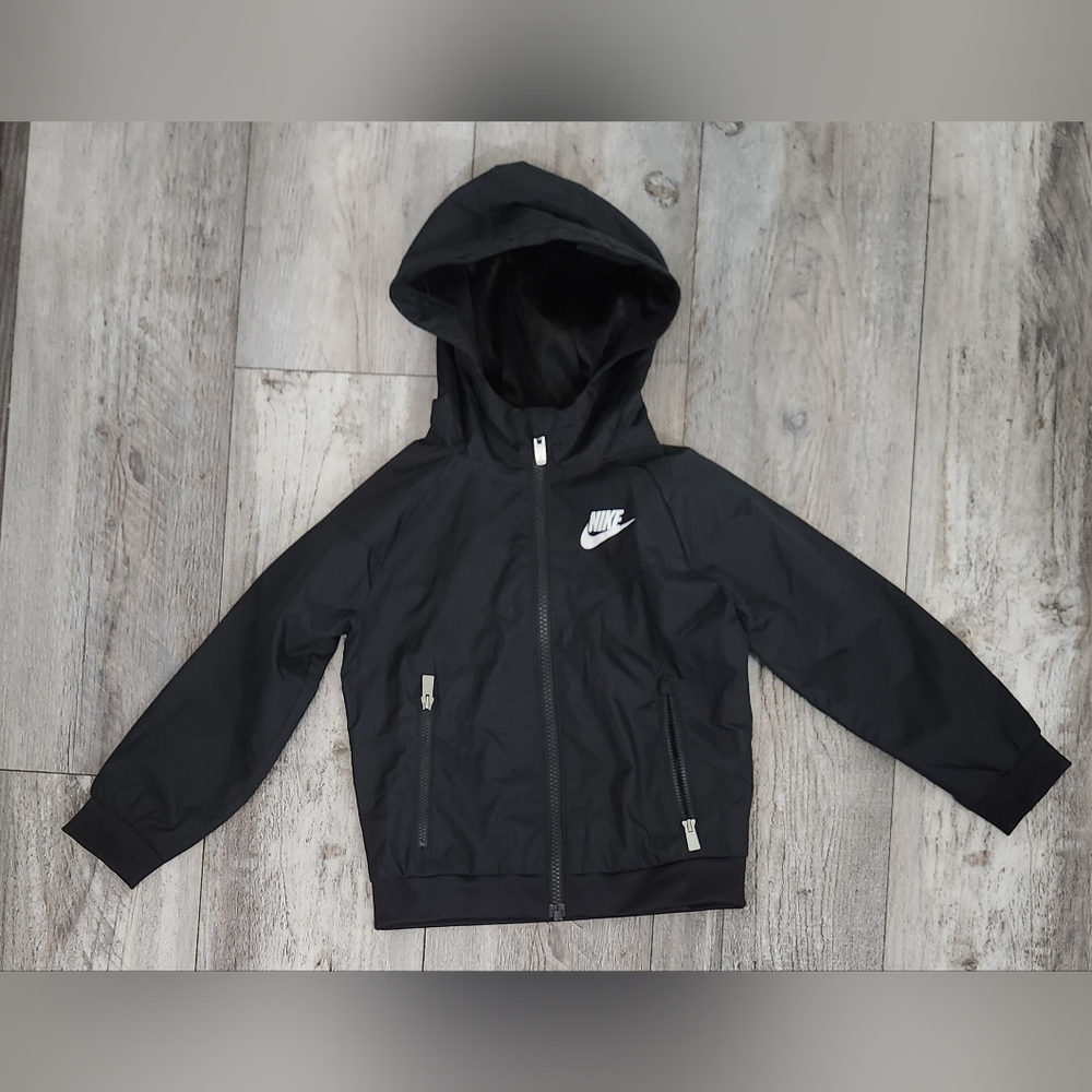 Nike Sportswear Windrunner Toddler Full-Zip Jacket-Black